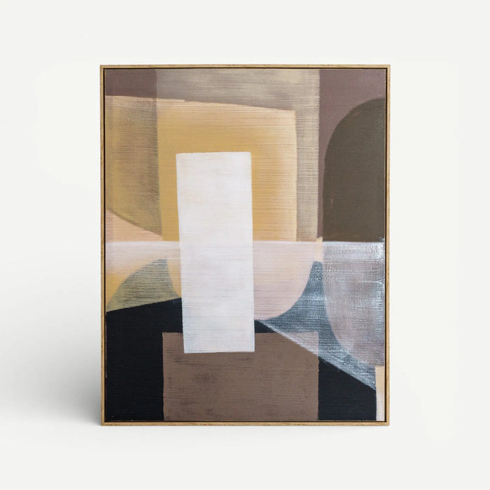 Fanar Hand Painted Wall Art - 80x100cm