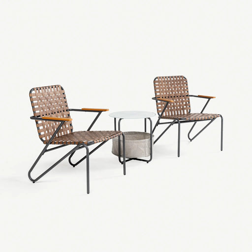 Hali 3pc Tea Set Grey OC Home