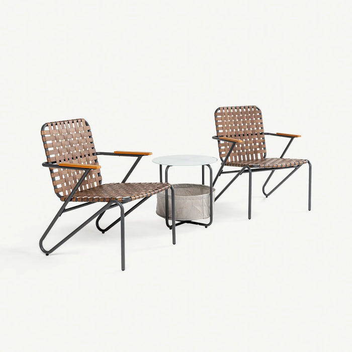 Hali 3pc Tea Set Grey