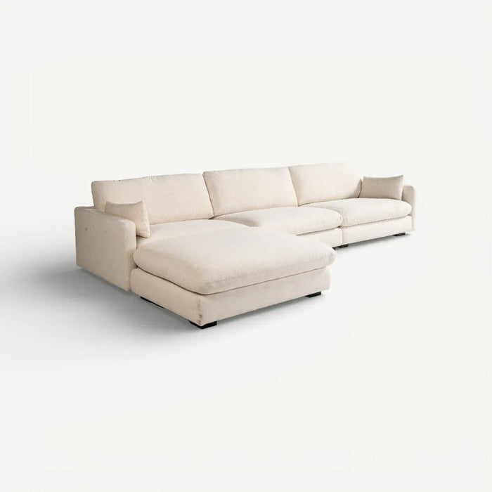 Halston Corner Sofa Cream - PF