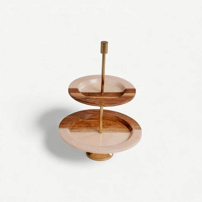 Heritage 2 Tier Dessert Stand - 32x42cm