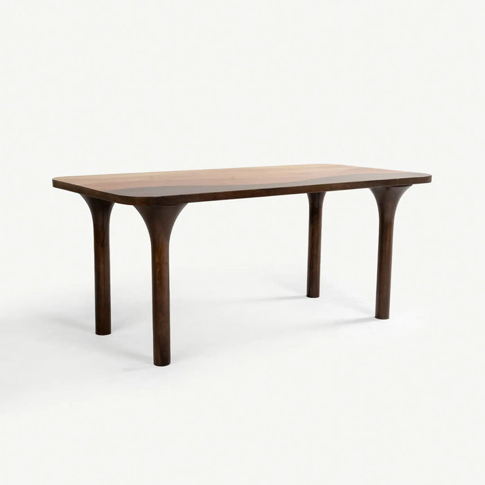 Heritage 6 Seater Dining Table Brown