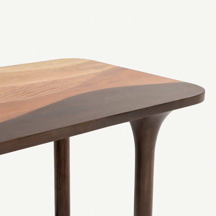 Heritage 6 Seater Dining Table Brown
