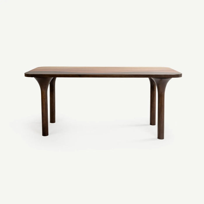Heritage 6 Seater Dining Table Brown