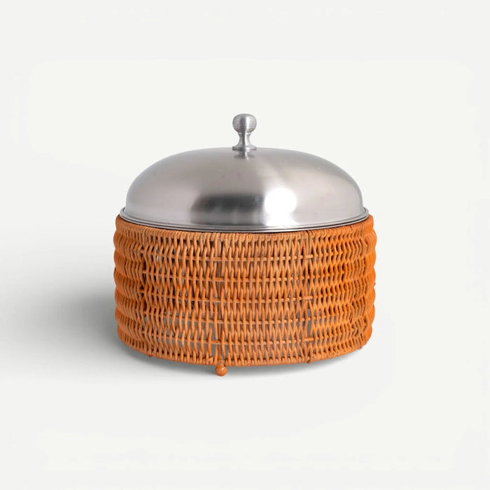 Heritage Bamboo Hot Pot With Lid -2.5L