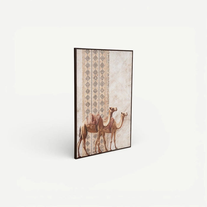 Heritage Camel Wall Art - 80x120cm