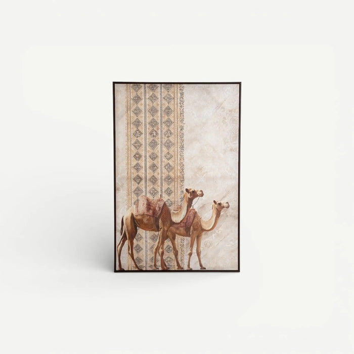Heritage Camel Wall Art - 80x120cm