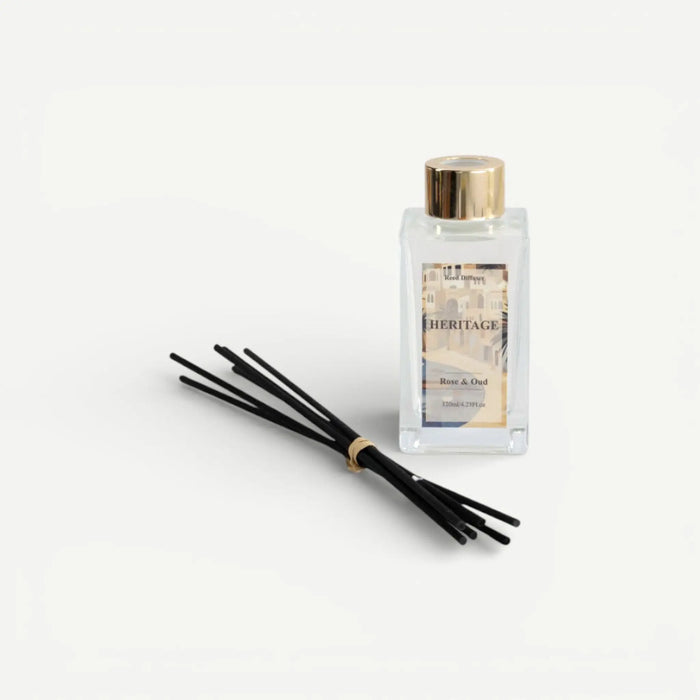 Heritage Reed Diffuser 120ml -Rose & Oud