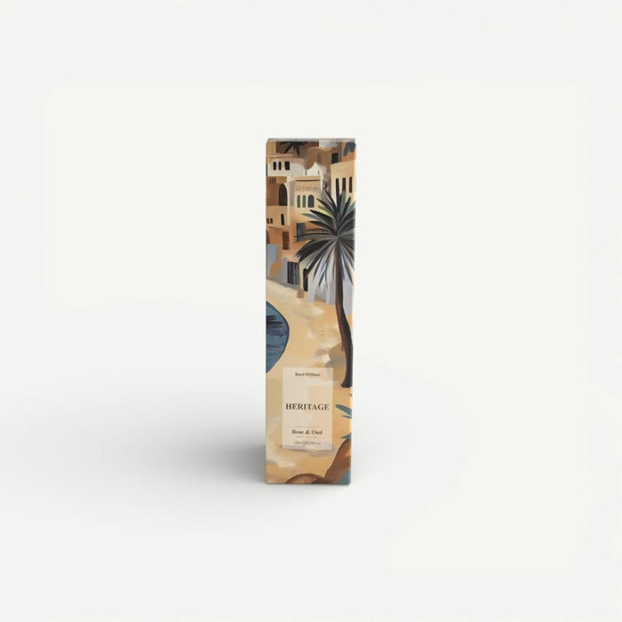 Heritage Reed Diffuser 120ml -Rose & Oud