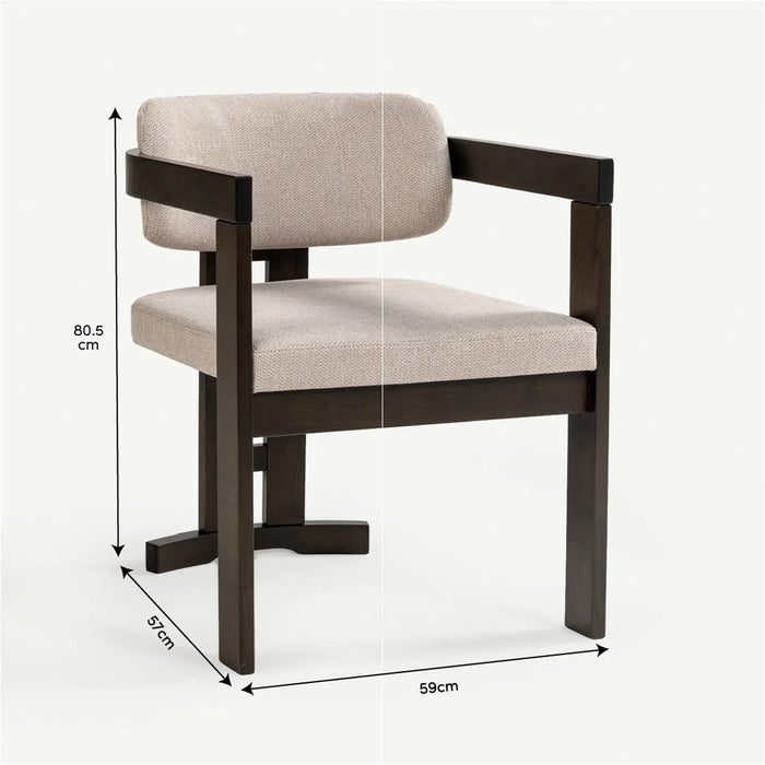 Ingram Dining Chair Beige