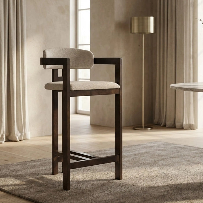 Inma Bar Chair Ecru