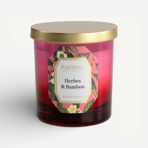 Jardin Scented Candle-Herbes & Bambou OC Home