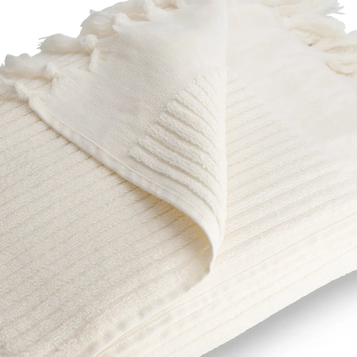 Laylani Bath Sheet Ivory - 90x150cm