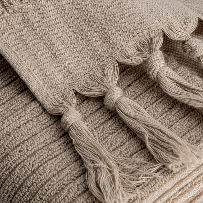 Laylani Hand Towel Mocha - 50x90cm OC Home
