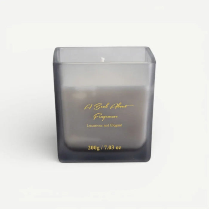 Leafy Jar Candle 200g-Champagne