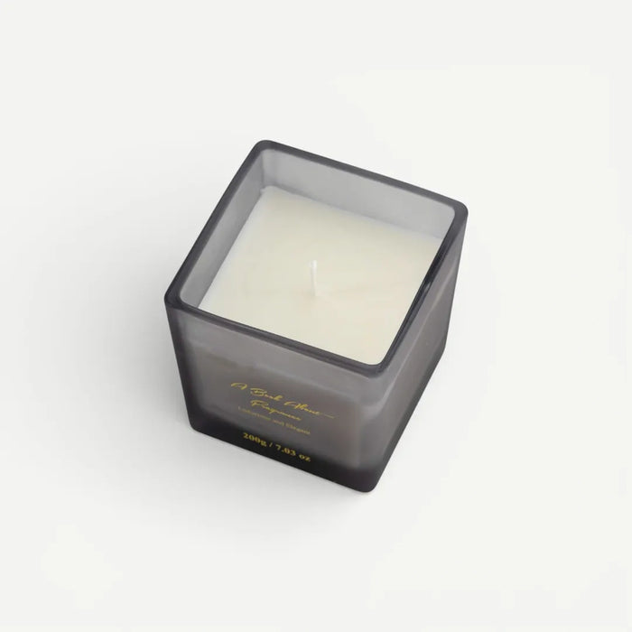Leafy Jar Candle 200g-Champagne