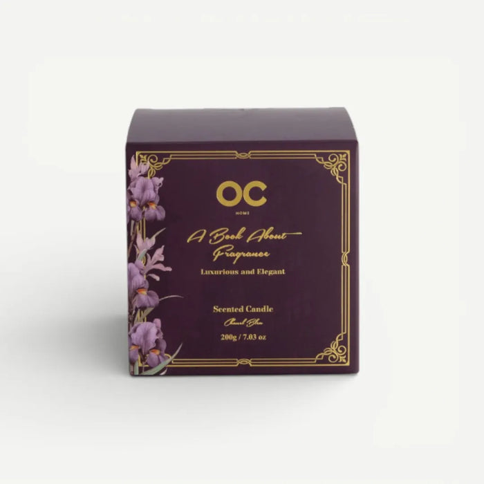 Leafy Jar Candle 200g - Chanel Bleu