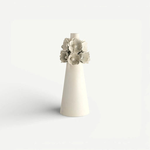 Leafy Rose Taper Candle Holder OC Home