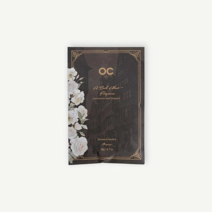 Leafy Scented Sachet -Champagne