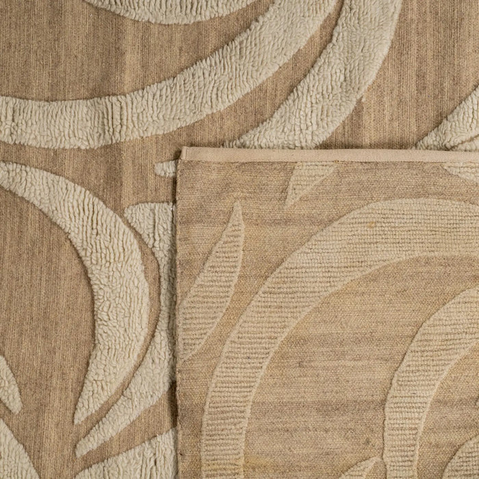 Leafy Tufted Rug -200X300cm - White