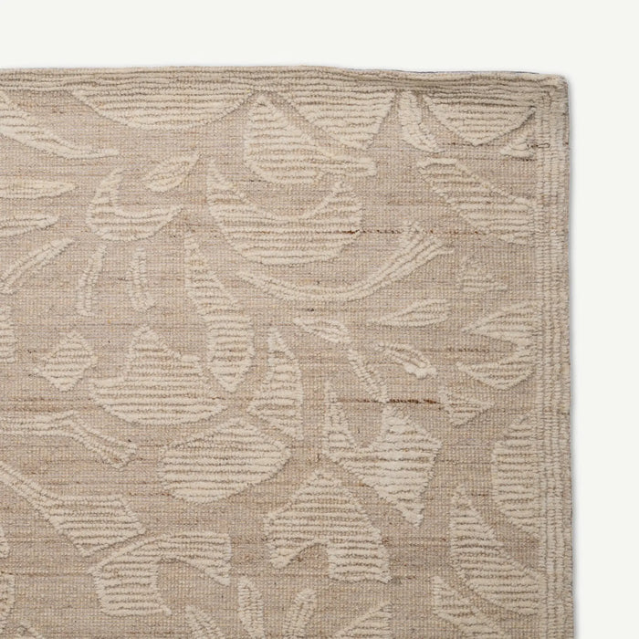 Leafy Tufted Rug -200X300cm - Beige