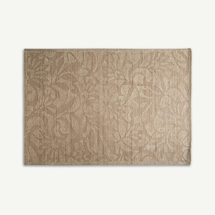 Leafy Tufted Rug -200X300cm - Beige