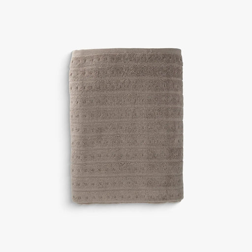 Lirona Bath Sheet Mocha - 90x150cm OC Home