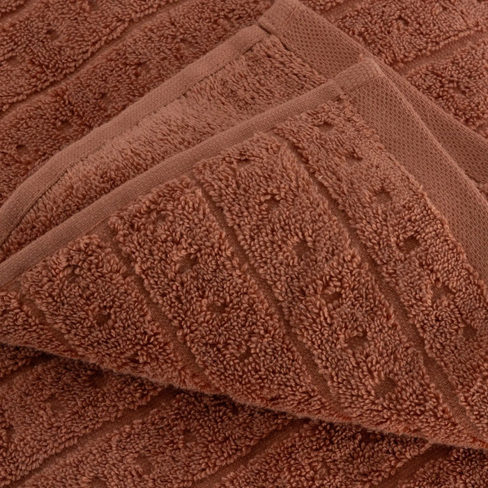 Lirona Bath Sheet Terracotta - 90x150cm