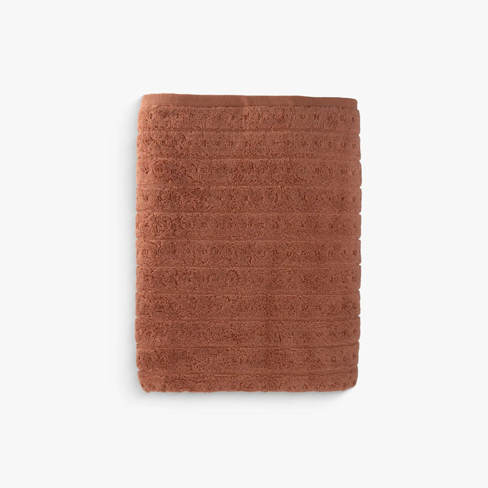 Lirona Bath Sheet Terracotta - 90x150cm