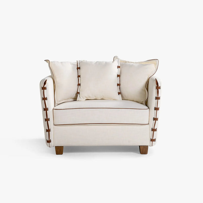 Lunete 1 Seater Sofa Beige