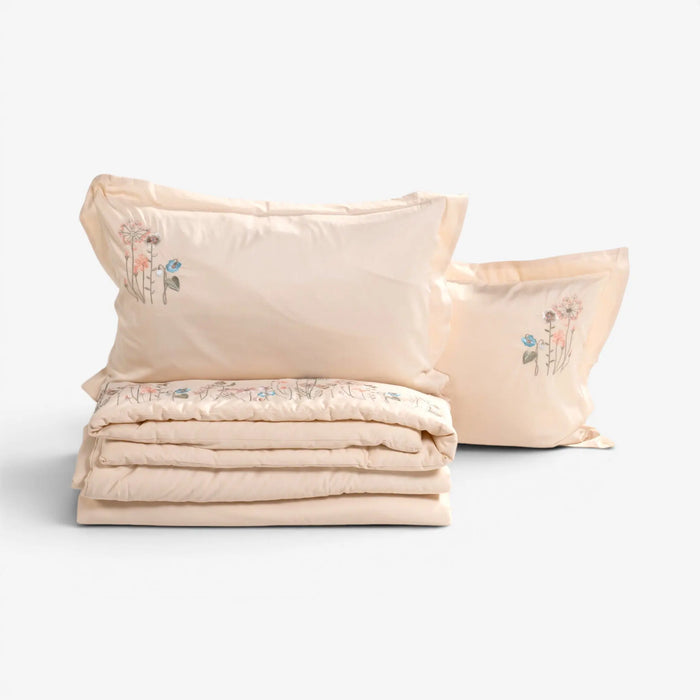 Mareo Emb. Comforter Set - W260 x D240