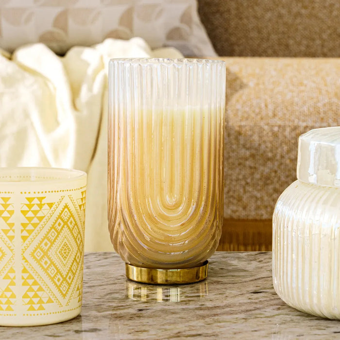 Mashrabiya Jar Candle - Cabana