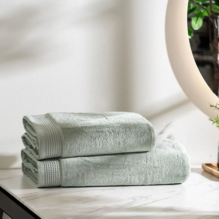 Melera Bath Sheet Sage -90x150cm
