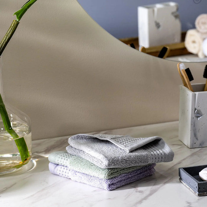Melera Face Towel Pastel Grey OC Home