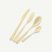 Meyar Cutlery Set of 24 Pcs-Gold OC Home