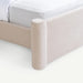 Moire Twin Bed 120x200cm Ecru OC Home