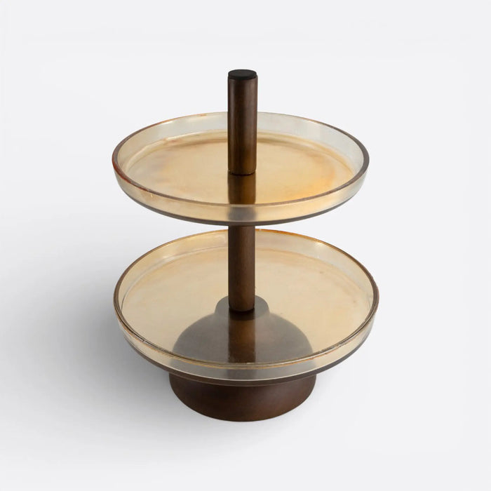 Moniev 2 Tier Dessert Stand -23.5x35.5cm