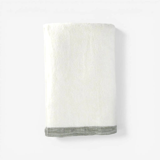 Najlan Bath Towel White - 70x140cm OC Home
