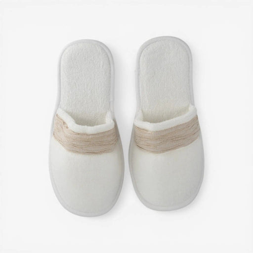 Najlan Cotton Bath Slipper - Ecru OC Home