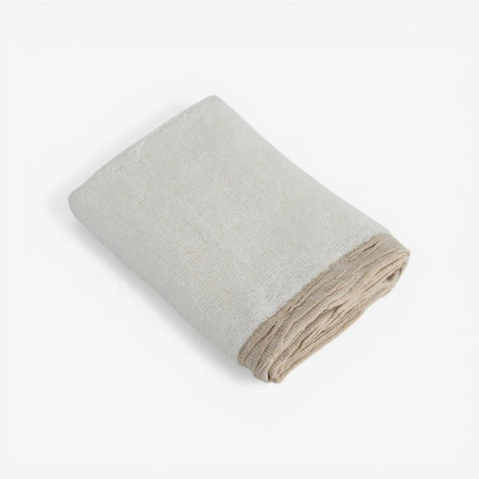 Najlan Face Towel Ecru - 30x30cm