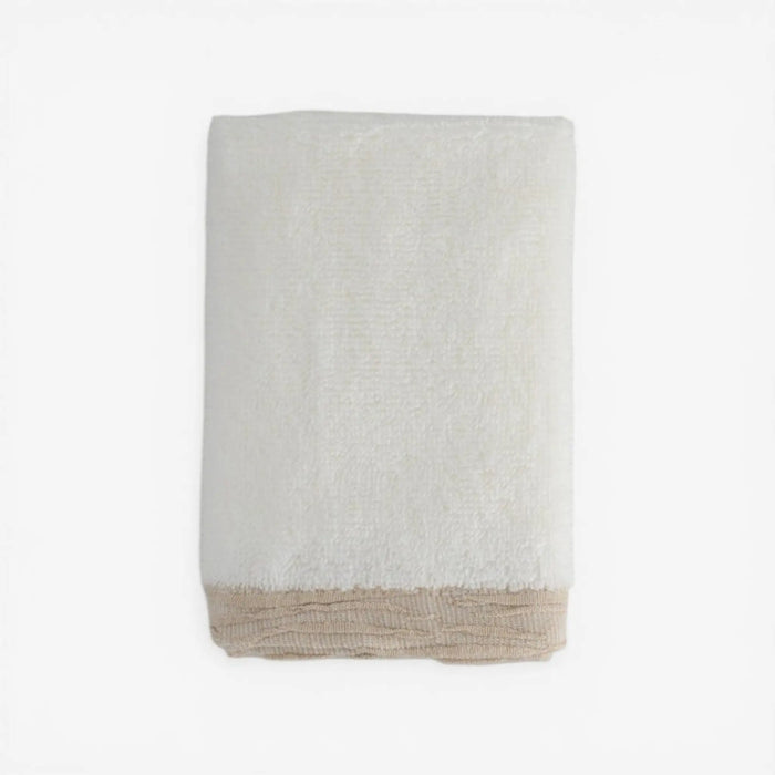 Najlan Face Towel Ecru - 30x30cm