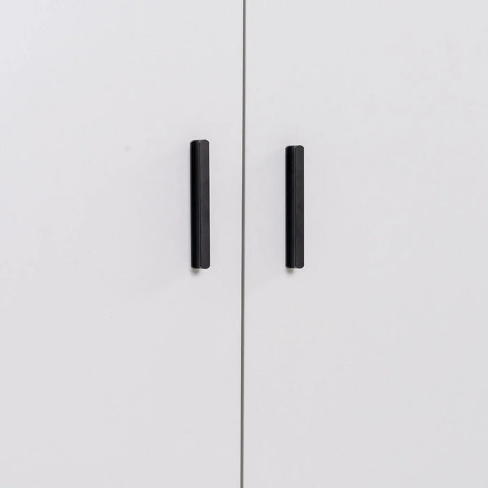Nivel ll 28-Pair Shoe Cabinet White