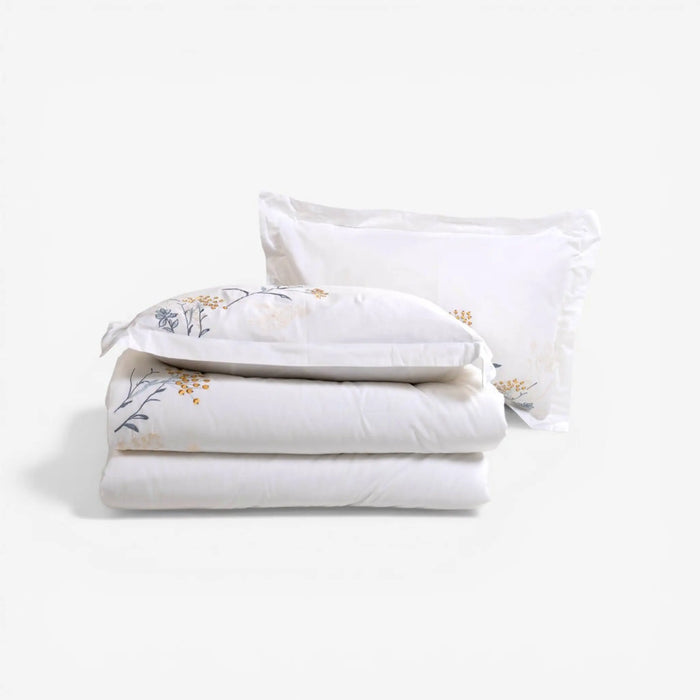 Nuvio Emb. Comforter Set - W240 x D220 Cm