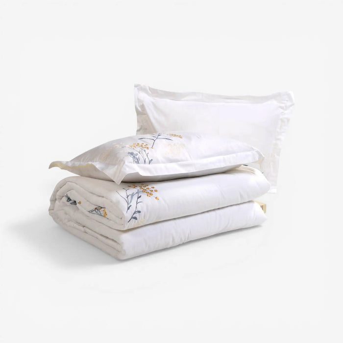 Nuvio Emb. Comforter Set - W260 x D240 cM