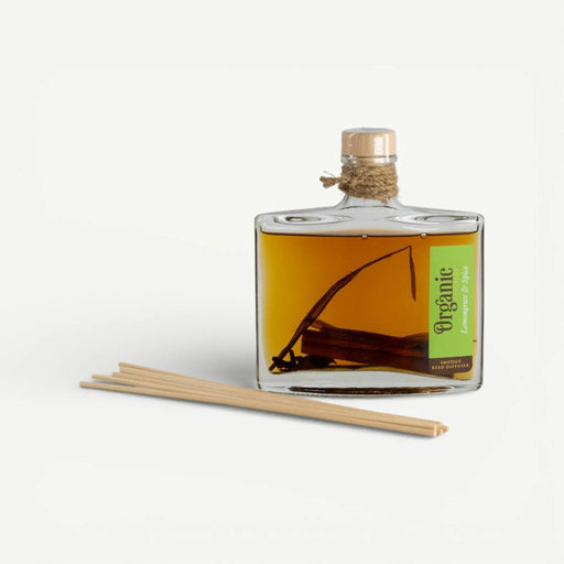 Organic Reed Diffuser-Lemongrass & Spice OC Home
