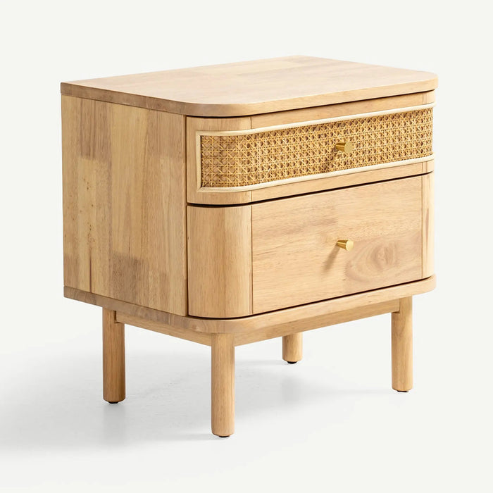 Railan Bedside Table Natural OC Home