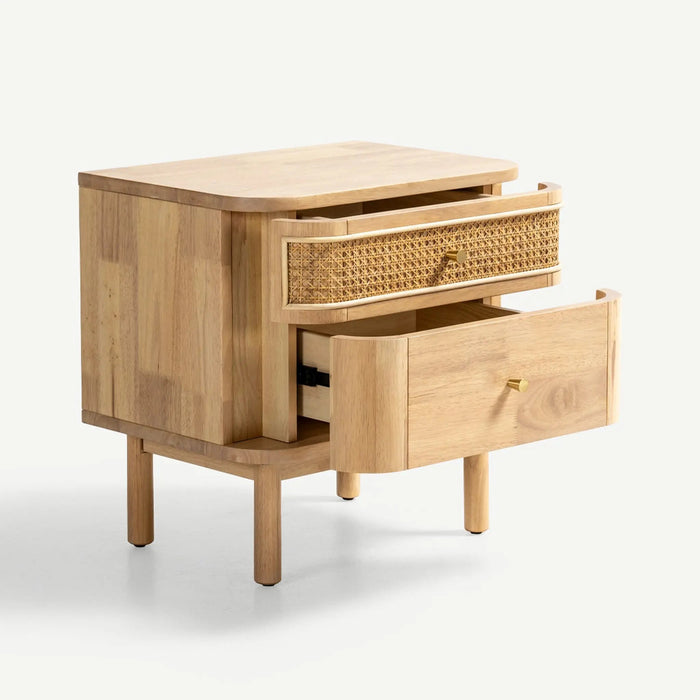 Railan Bedside Table Natural OC Home