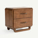 Ralon Bedside Table Natural OC Home