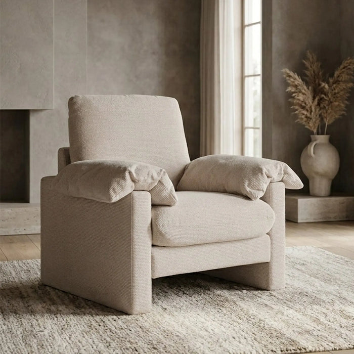 Rayner 1 Seater Sofa Cream