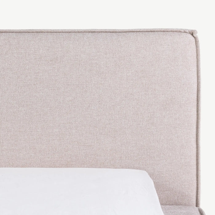 Riston King Bed 180X200cm Ecru